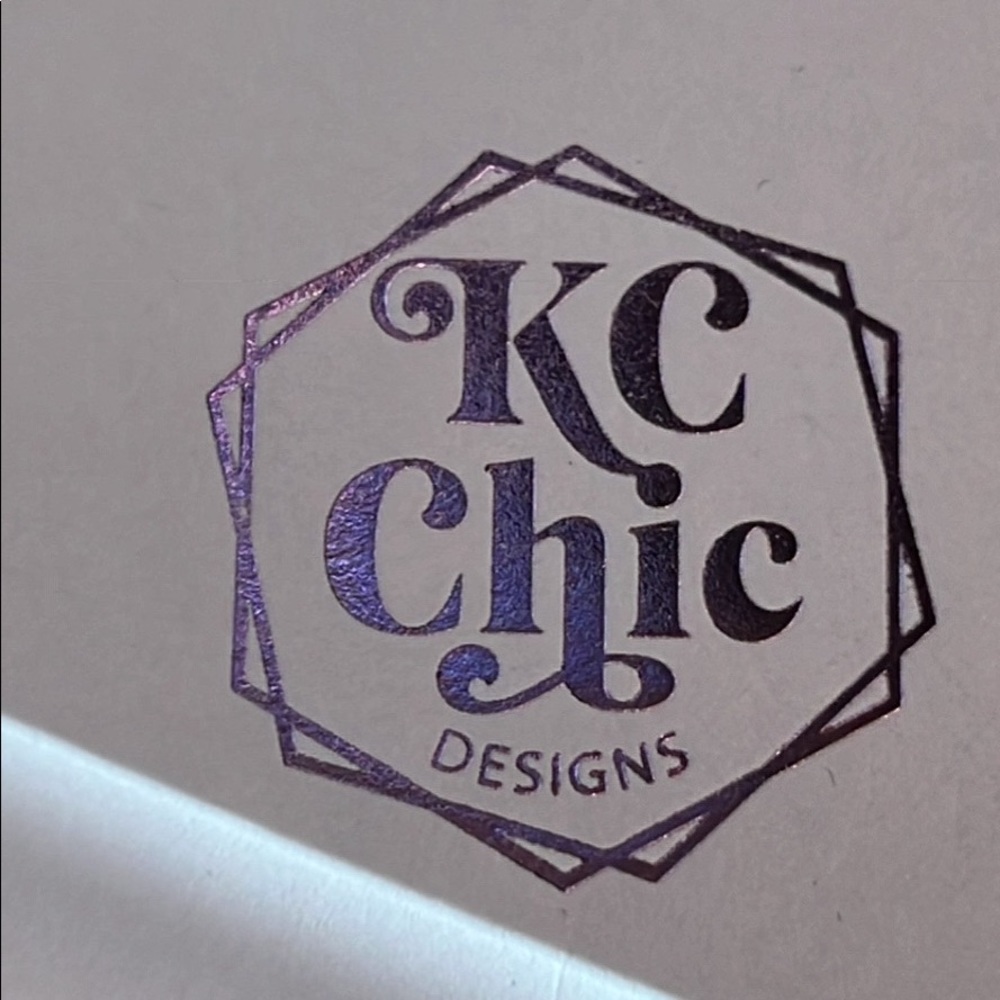 KC Chic designer sterling silver and crystal earrings and bracelet set